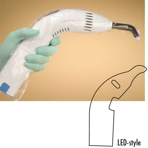 Plasdent PS-LED LED-style Dental Curing Light Disposable Sheaths 250/Bx Plasdent PS-LED LED-style Dental Curing Light Disposable Sheaths 250/Bx